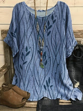 MILENA | Casual Half Sleeve Blouse for Plus Size Women-1